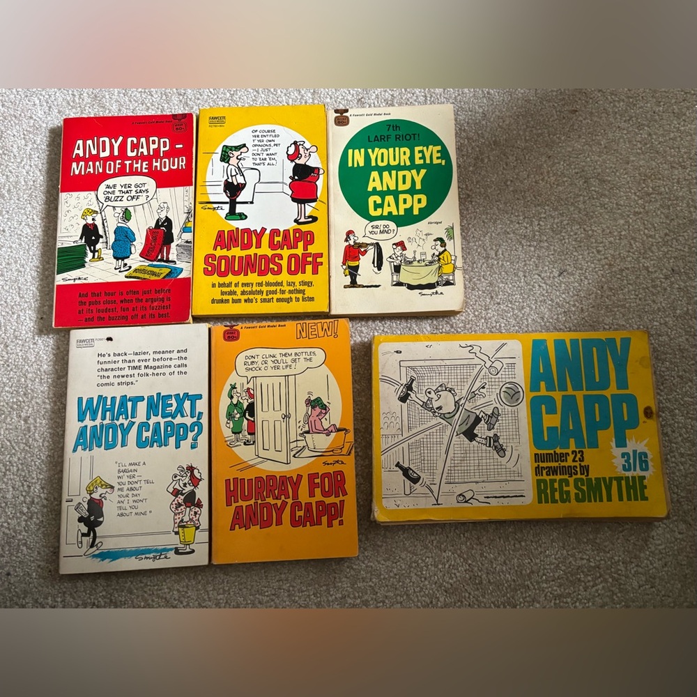 Vintage Andy Capp Comic Book Collection